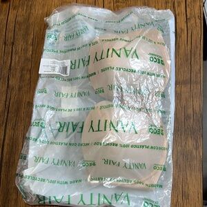 NWT Vanity Fair Rose Beige Strapless Convertible Bra- 42C